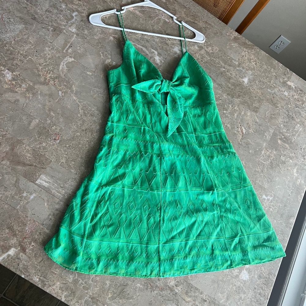 Alice + Olivia Green Dress
